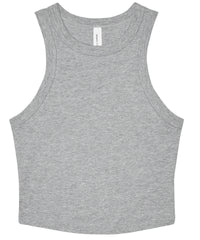 Bella Canvas Women’s Micro Rib Racer Tank - Athletic Heather