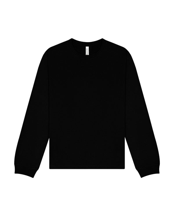 Bella Canvas Unisex Long Sleeve Heavy Tee - Black