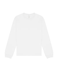 Bella Canvas Unisex Long Sleeve Heavy Tee - White