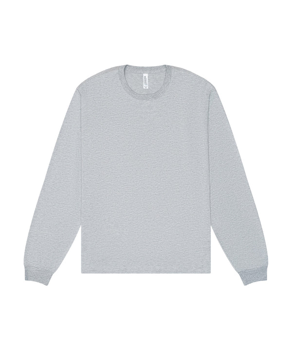 Bella Canvas Unisex Heavy Boxy Long Sleeve Tee - Athletic Heather