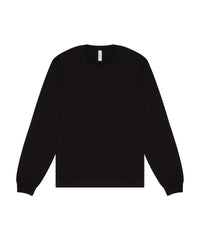 Bella Canvas Unisex Heavy Boxy Long Sleeve Tee - Black