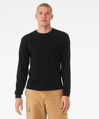 Bella Canvas Unisex Heavy Boxy Long Sleeve Tee - Athletic Heather