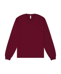 Bella Canvas Unisex Heavy Boxy Long Sleeve Tee - Maroon