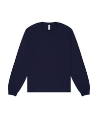 Bella Canvas Unisex Heavy Boxy Long Sleeve Tee - Navy