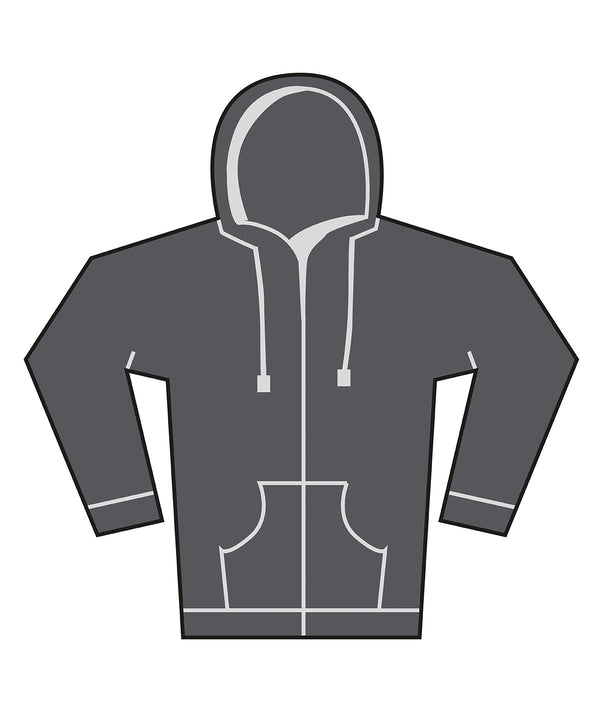 Bella Canvas Unisex Heavy Full-zip Hoodie - Asphalt