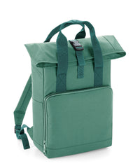 BagBase Twin Handle Roll-top Backpack - Sage Green