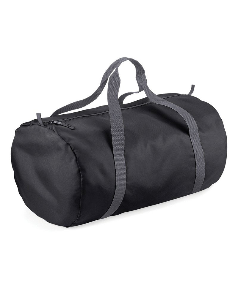 BagBase Packaway Barrel Bag - Black