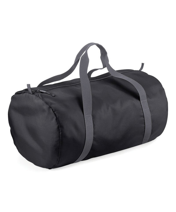 BagBase Packaway Barrel Bag - Black