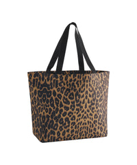 BagBase Leopard Print Carryall Tote Bag - Leopard Print