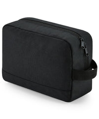 BagBase Recycled Essentials Wash Bag - Black