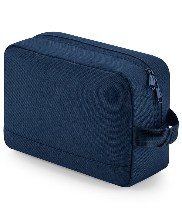 BagBase Recycled Essentials Wash Bag - Navy