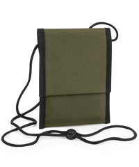 BagBase Recycled Cross Body Pouch - Military Green