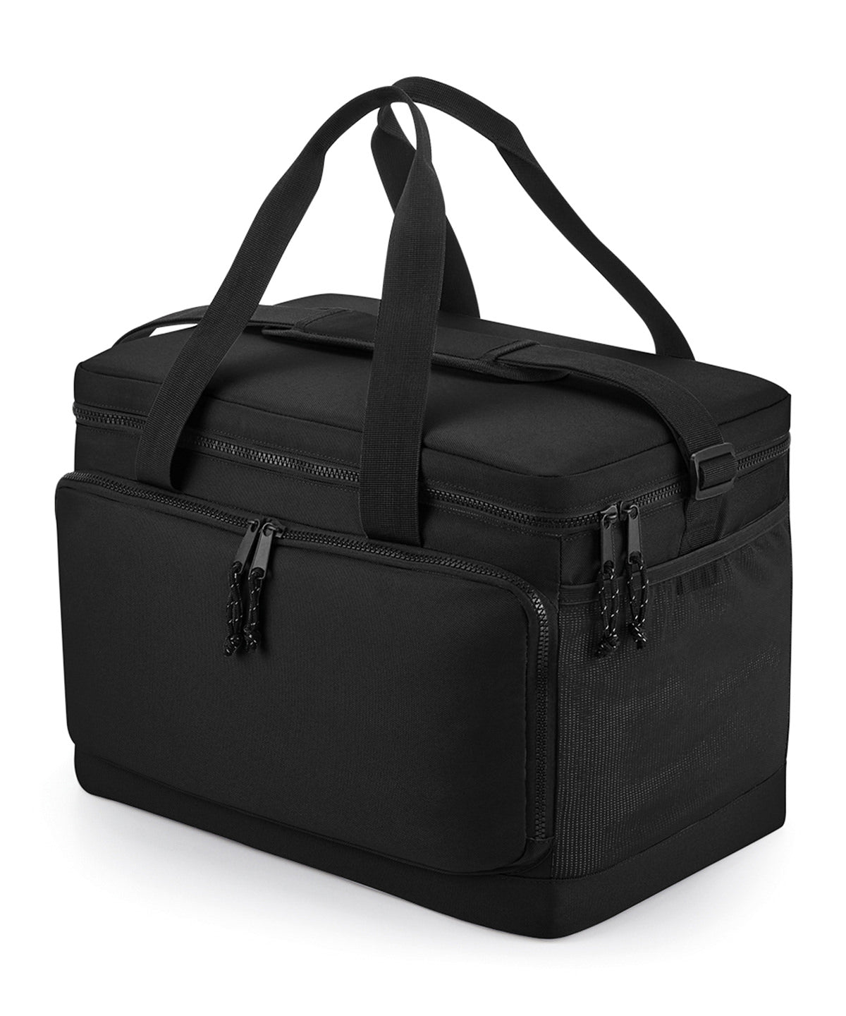 BagBase Recycled Large Cooler Shoulder Bag - Black