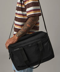 BagBase Recycled Large Cooler Shoulder Bag - Black