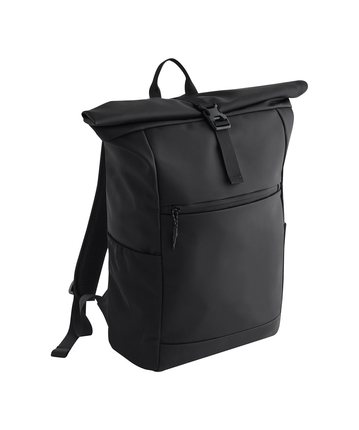 BagBase Athlux Roll-top Backpack - Black