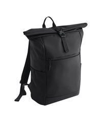 BagBase Athlux Roll-top Backpack - Black