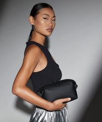 BagBase Matte PU Accessory Pouch - Black