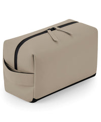 BagBase Matte PU Toiletry/accessory Case - Clay
