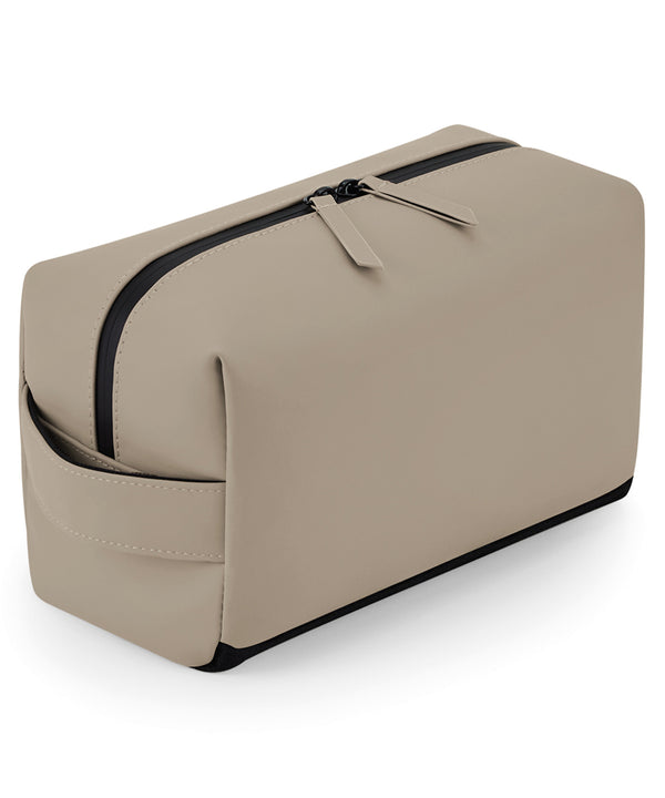 BagBase Matte PU Toiletry/accessory Case - Clay