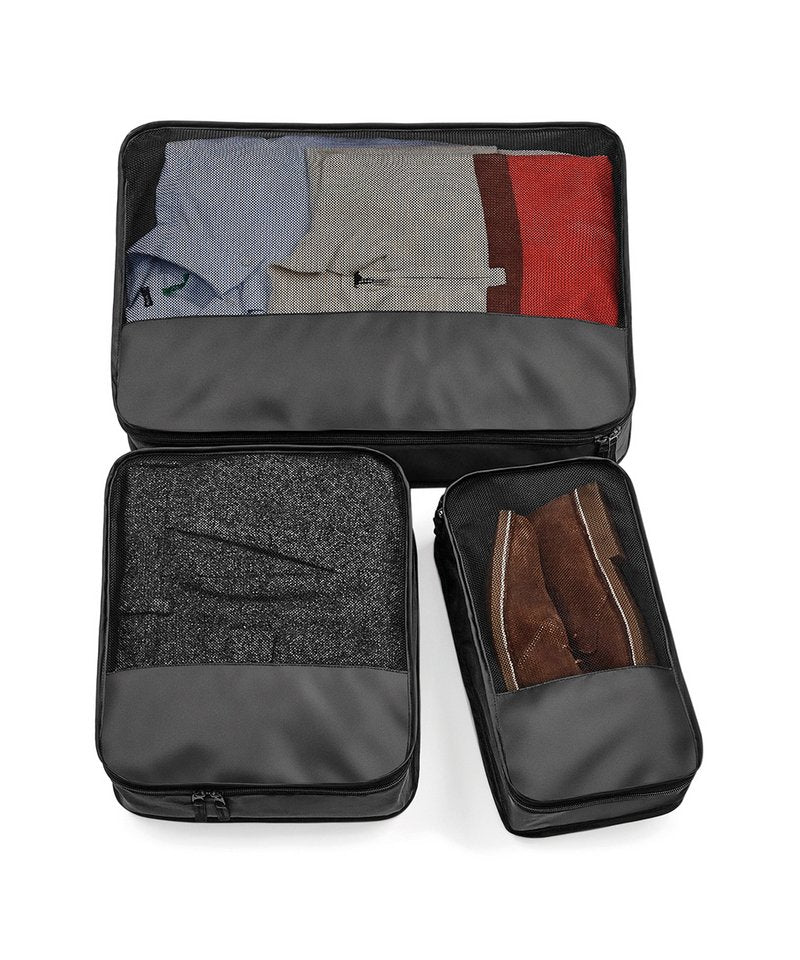 BagBase Escape Packing Cube Set (Set of 3) - Black