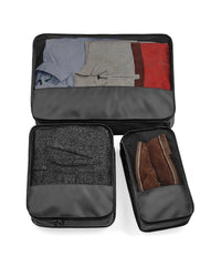 BagBase Escape Packing Cube Set (Set of 3) - Black