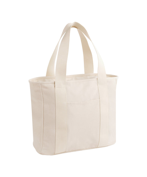 BagBase Edit Canvas Tote - Natural/Natural