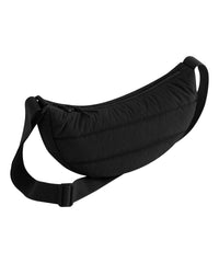 BagBase Quilted Cross-body Bag - Black