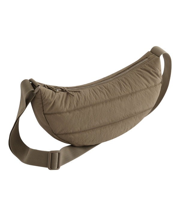 BagBase Quilted Cross-body Bag - Earthy Green