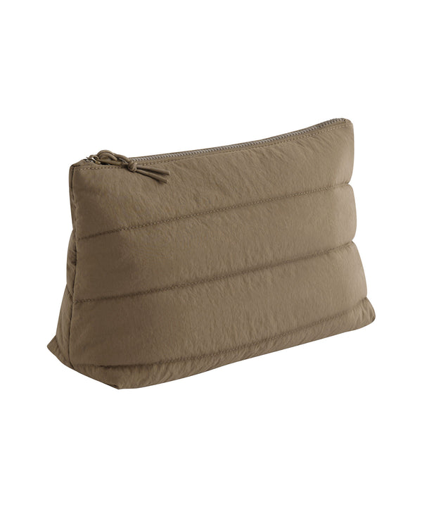 BagBase Quilted Accessory Case - Earthy Green