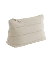 BagBase Quilted Accessory Case - Natural Stone