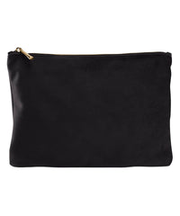 BagBase Velvet Accessory Pouch - Black Onyx