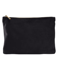 BagBase Velvet Accessory Pouch - Black Onyx