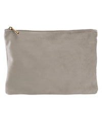 BagBase Velvet Accessory Pouch - Moonstone