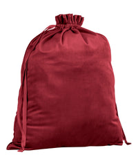 BagBase Velvet Gift Bag - Ruby Red