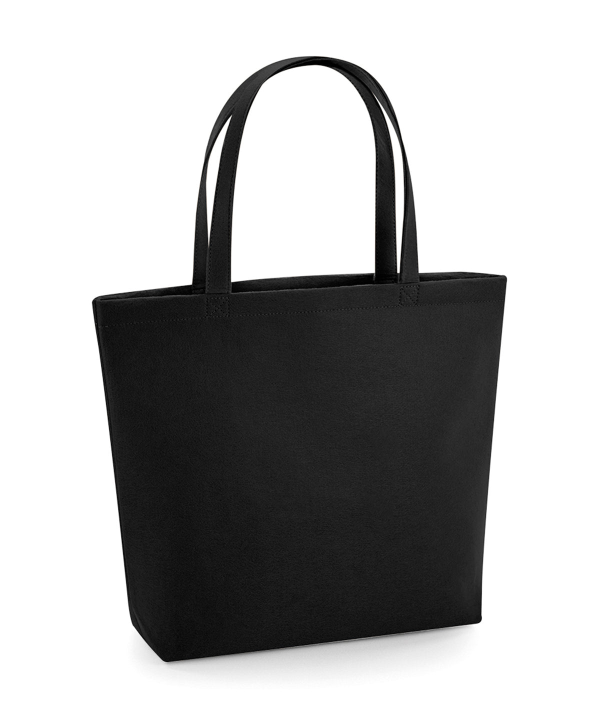 BagBase Felt Shopper - Black