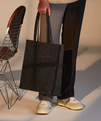 BagBase Felt Tote Bag - Charcoal Melange