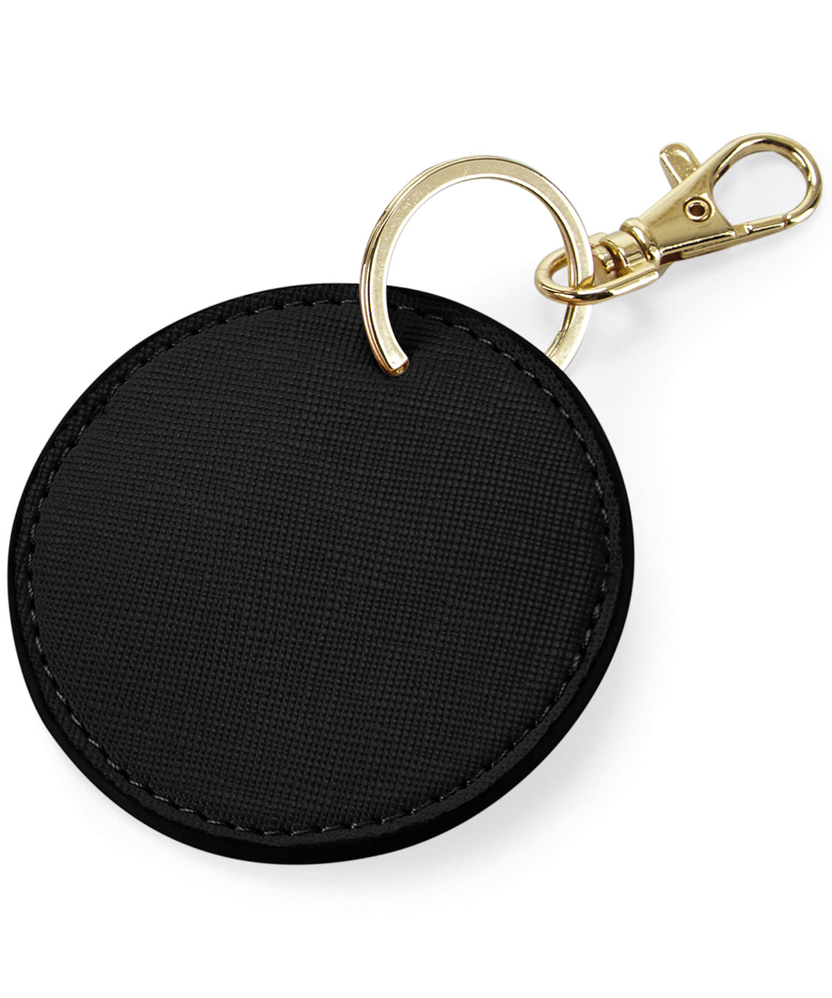 BagBase Boutique Circular Keyclip - Black