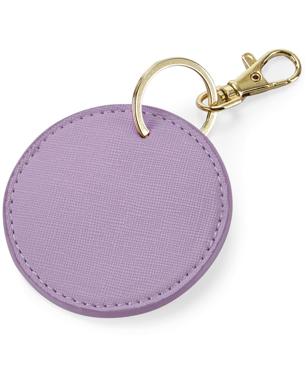 BagBase Boutique Circular Keyclip - Lilac