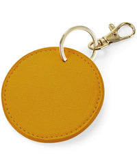 BagBase Boutique Circular Keyclip - Mustard