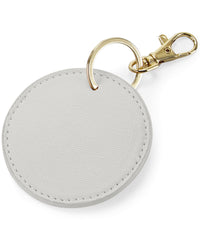 BagBase Boutique Circular Keyclip - Soft Grey
