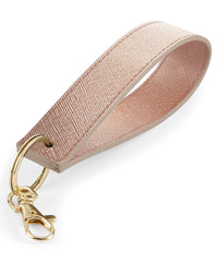 BagBase Boutique Wristlet Keyring - Rose Gold