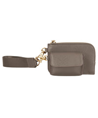 BagBase Boutique Pouch Wristlet - Taupe