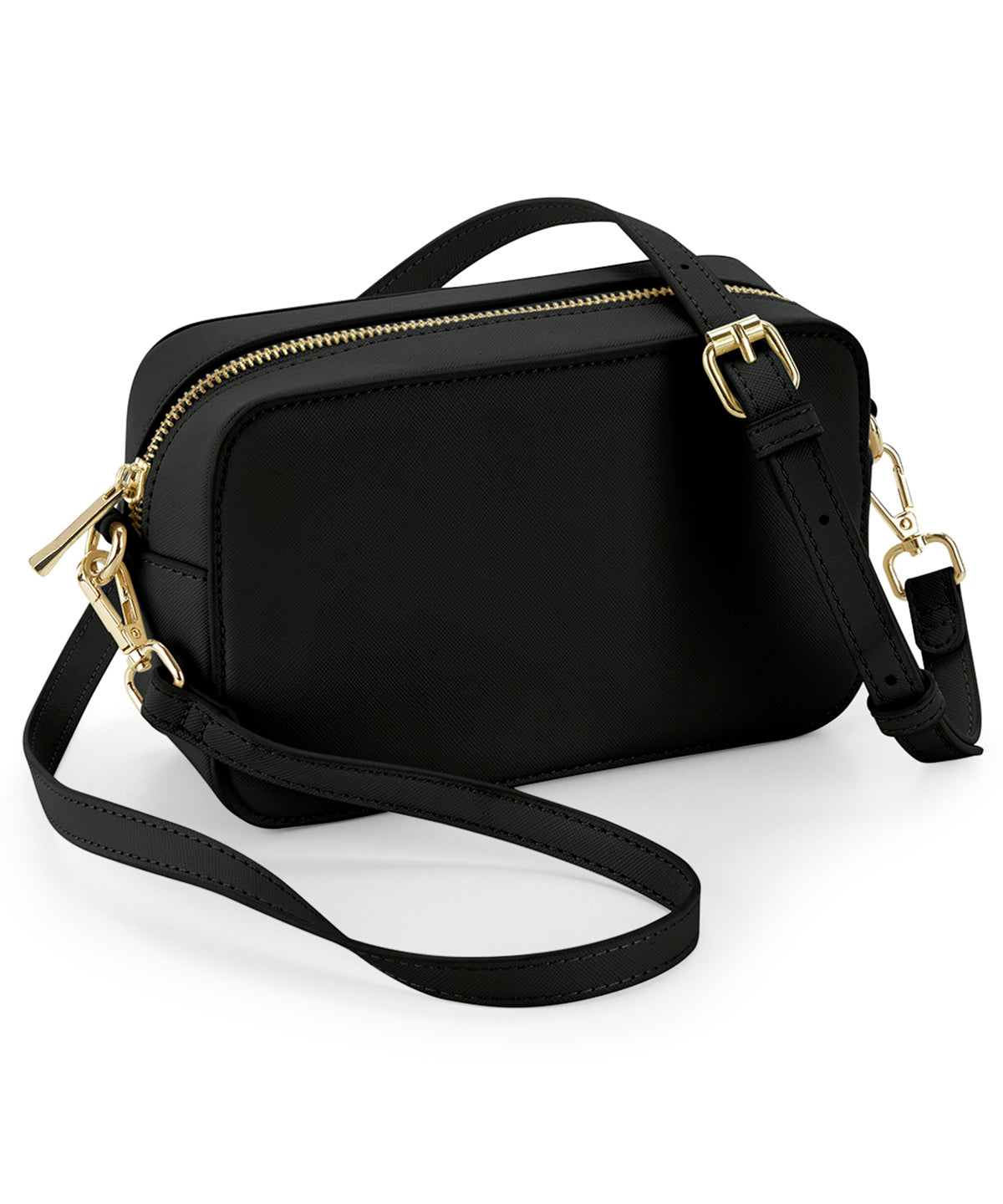 BagBase Boutique Structured Cross Body Bag - Black