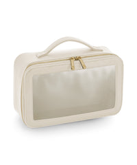 BagBase Boutique Clear Window Travel Case - Oyster