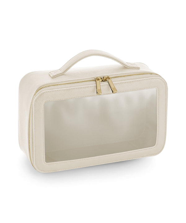 BagBase Boutique Clear Window Travel Case - Oyster