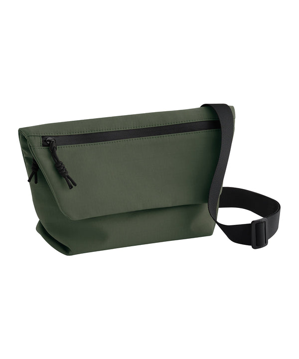 BagBase Minimal Lifestyle Mini Messenger - Pine Green