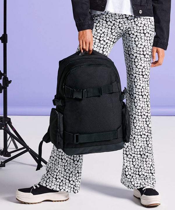BagBase Old School Boardpack - Black