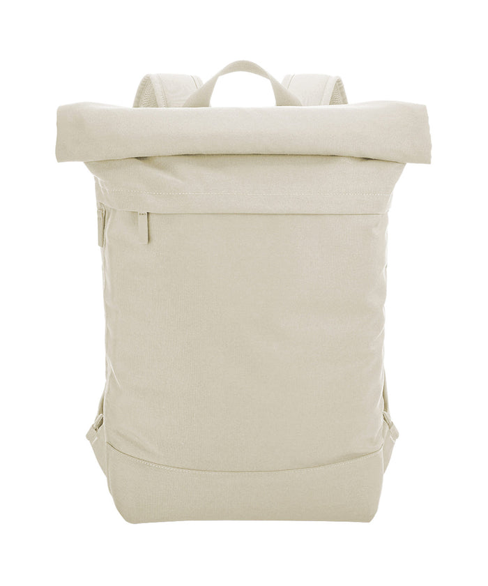 BagBase Simplicity Roll-top Backpack - Beige