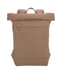 BagBase Simplicity Roll-top Backpack - Hazelnut