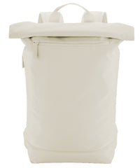 BagBase Simplicity Roll-top Backpack Lite - Beige